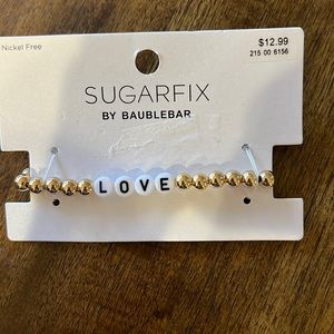 NWT baublebar love bracelet